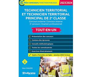 Technicien territorial 2019: catégorie B