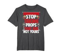 Technicien théâtral Stage Crew Lighting Tech Theatre Tech T-Shirt, Homme Grandes Tailles, Chiné Foncé, 4X Tall