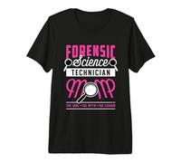 Technicienne en Sciences légales Maman Crime Lab Forensic Science T-Shirt Haut de Gamme