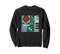 Techniciens de réparation Informatique, Ventilateurs de PC, Carte mère à l'intérieur du boîtier Sweatshirt