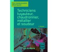 Techniciens tuyauteur, chaudronnier, métallier et soudeur CAP, Bac Pro (2021) - Référence