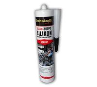 Technicqll Mastic adhésif silicone haute température Noir Résistant à la chaleur jusqu'à 300 °C 300 ml "Joint d'étanchéité liquide" New