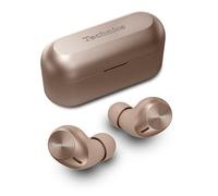 Technics EAH-AZ40E-N Écouteurs Sans Fil Bluetooth Multipoint, Écouteurs Intra-Auriculaires Confortables, Microphone Intégré, Ajustement Personnalisable, jusqu'à 7,5 Heures de Lecture, Or Rose