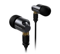 Technics Écouteurs Intra-Auriculaires IEM, Haute fidélité avec Pilote innovant de 10 mm pour Une Distorsion Ultra Faible - EAH-TZ700, Noir/doré