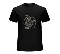 Technics Samurai DJ Mens Unisex T-Shirt Graphic Print Top Black Tee XL