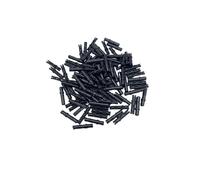 TECHNIK Lot de 100 blocs de serrage I Taille 3L avec friction I Noir | Compatible avec tous les fabricants courants | Gobricks