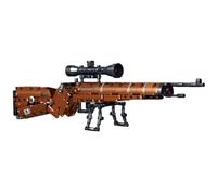 Technik Militaire Arme Blasters, 528 Pièces Fusil 98K avec Fonction Tirée, DIY Militaire Modèle de Fusil de Sniper pour Adultes Adolescent Compatible avec Lego