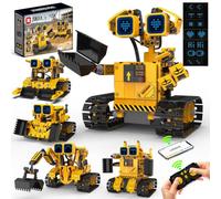 Technik Robot de construction pour enfants, kit robot programmable 5 en 1