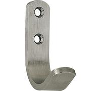 Technik Team ACCURIDE Late 2 crochets porte-manteaux doubles pour montage mural, laiton chromé poli