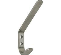 Technik Team HH.305020.20 Macoba Crochet pour chapeau courbé Hauteur 165 mm Acier inoxydable brossé Argenté