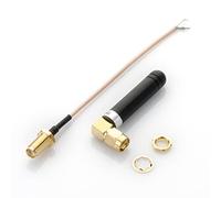 Technikkram 868 MHz Antenne SMA pour CCU3 CCU2 Raspberry Pi CUL USB CC1101 GSM ELV Kit RaspberryMatic pivCCU Homematic Fibaro Câble Pigtail mini Antenne 2,15dBi gewinkelt