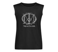 TECHNIOUE Men's Dream Theater Progressive Metal Logo T-Shirt Summer Tank Tops Sleeveless Black XXL