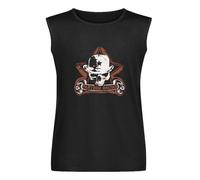 TECHNIOUE Panteon Rococo Ska Mexican Band Men's T-Shirt Summer Tank Tops Sleeveless Black L