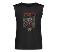 TECHNIOUE Testa Ment 'Ishtars Gate' T Shirt Summer Tank Tops Sleeveless Black S
