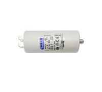 TechniPulse Condensateur de Démarrage 30 µF Cylindrique Aluminium 40 x 95 mm 450 V avec Vis M8 - COMKA45030FD