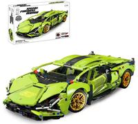 Technique Briques de serrage Voiture de sport comme Lamborghini Sian 1468pièces voiture Kbox 10226