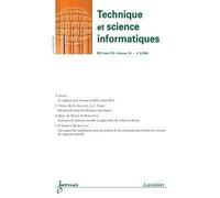 Technique et science informatiques-rsti serie tsi vol. 25 n. - Collectif - Hermes Science Publications - broché - Livre
