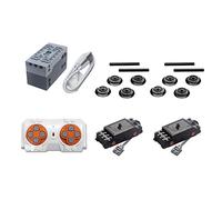 FANGZI Technique Power Functions Kit télécommande pour boîte à piles avec moteur de train, pièces de rechange pour train technique, blocs de serrage compatibles avec Lego
