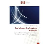 Techniques De Rédaction Juridique