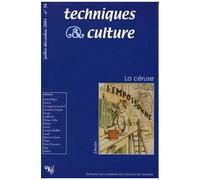 Techniques Et Cultures N° 38 Juillet-Decembre 2001 : La Ceruse