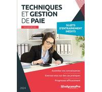 Techniques et gestion de paie 2024 - Mounir Bechel - Studyrama Eds - broché - Essai