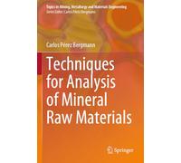 Techniques for Analysis of Mineral Raw Materials