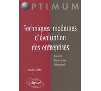 Techniques modernes d'évaluation des entreprises