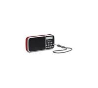 TechniRadio RDR - Radio portative DAB - 1 Watt - rouge