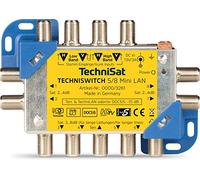 TechniSat 0000/3261 TechniSwitch 5/8 mini Multischalter-Satverteilung mit LAN für 8 Teilnehmer