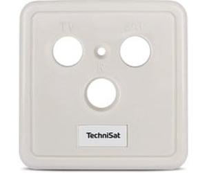 TechniSat 0000/3276 protection de sécurité pour prise Blanc, Finition