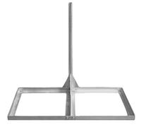 TECHNISAT 0001/1752 Support de balcon avec 2 logements pour plan de piétinement (0001/1752)