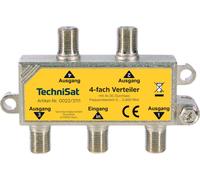 TechniSat 0022/3111 séparateur ou commutateur de câbles Diviseur de câbles Argent