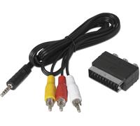 TechniSat Câble A/V | jack sur cinch avec adaptateur péritel pour récepteur TechniSat