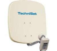 TECHNISAT - DIGIDISH 45 - PARABOLE EN ALUMINIUM AVEC FIXATION AZ/EL ET LNB TWIN - BEIGE