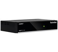 TechniSat Digit S3 HD - Récepteur Satellite numérique HD de qualité supérieure (HDTV, DVB-S, DVB-S2, HDMI, USB, listes de programmes préinstallées, Compatible Unicable, AAC-LC) Noir