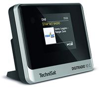TechniSat DIGITRADIO 10 C - Adaptateur Radio numérique Dab+ (écran Couleur, Bluetooth, télécommande, réveil, Optimal pour la Mise à Niveau d'une chaîne Hi-FI existante) Noir/argenté
