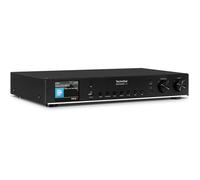 TechniSat DIGITRADIO 143 (V3) - Tuner HiFi Internetradio (Radio numérique Dab+, Streaming Audio Bluetooth, Spotify Connect, antenne Filaire, télécommande, Largeur 43,5 cm) Noir