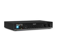 TechniSat DIGITRADIO 143 (V3) - Tuner HiFi Internetradio (Radio numérique Dab+, Streaming Audio Bluetooth, Spotify Connect, antenne Filaire, télécommande, Largeur 43,5 cm) Noir