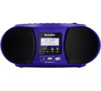 TechniSat DIGITRADIO 1990 Radio-lecteur CD DAB+, FM AUX, Bluetooth, CD, USB fonction de charge de la batterie, fonction réveil