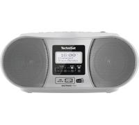 TechniSat DIGITRADIO 1990 Radio-lecteur CD DAB+, FM AUX, Bluetooth, CD, USB fonction de charge de la batterie, fonction réveil