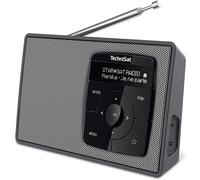 TechniSat DIGITRADIO 2 Radio Dab+/FM stéréo avec Diffusion Audio Bluetooth Noir/argenté