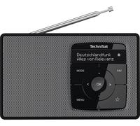 TechniSat DIGITRADIO 2 Radio de table DAB+, FM DAB+, FM, Bluetooth fonction réveil noir,argent