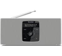 TechniSat DIGITRADIO 2 S Radio de poche DAB+, FM Bluetooth®, DAB+, FM Fonction réveil, rechargeable Blanc (0001/3911)