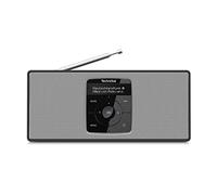 TechniSat DIGITRADIO 2 S Radio de poche DAB+, FM Bluetooth fonction réveil, rechargeable noir, blanc