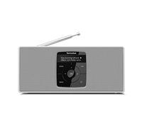 TechniSat DIGITRADIO 2 S - Radio stéréo Portable Dab avec Batterie (Dab+, FM, Streaming Audio Bluetooth, écran OLED, Prise Casque, stéréo 2 W RMS) Blanc/Blanc