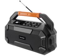 TechniSat DIGITRADIO 231 OD Radio de chantier DAB, DAB+, FM AUX, Bluetooth fonction réveil, recharg