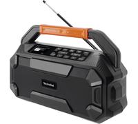 TechniSat DIGITRADIO 231 OD Radio de chantier DAB, DAB+, FM AUX, Bluetooth fonction réveil, rechargeable noir