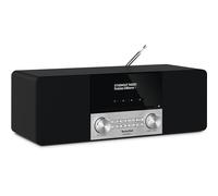 TechniSat DIGITRADIO 3 - Radio compact stéréo DAB (DAB+, FM, Lecteur CD, Bluetooth, USB, Prise casque, Entrée AUX, Radio-réveil, Ecran OLED, 20 Watt RMS) noir