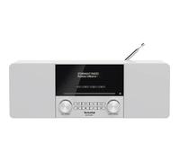 TechniSat DIGITRADIO 3 Personnel Analogique et numérique Acier inoxydable, Blanc
