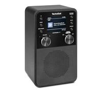 TechniSat Radio de table DIGITRADIO 317 – DAB+, FM, Bluetooth, AUX, fonction réveil – Noir
